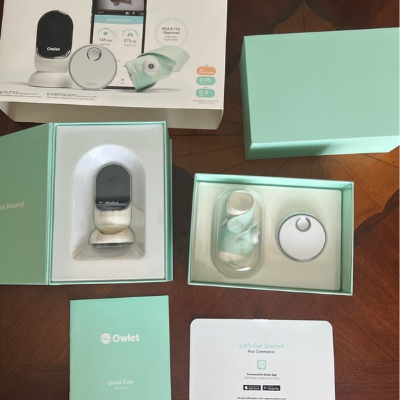 Owlet Monitor Duo - Mint and White - Picture 4 of 7